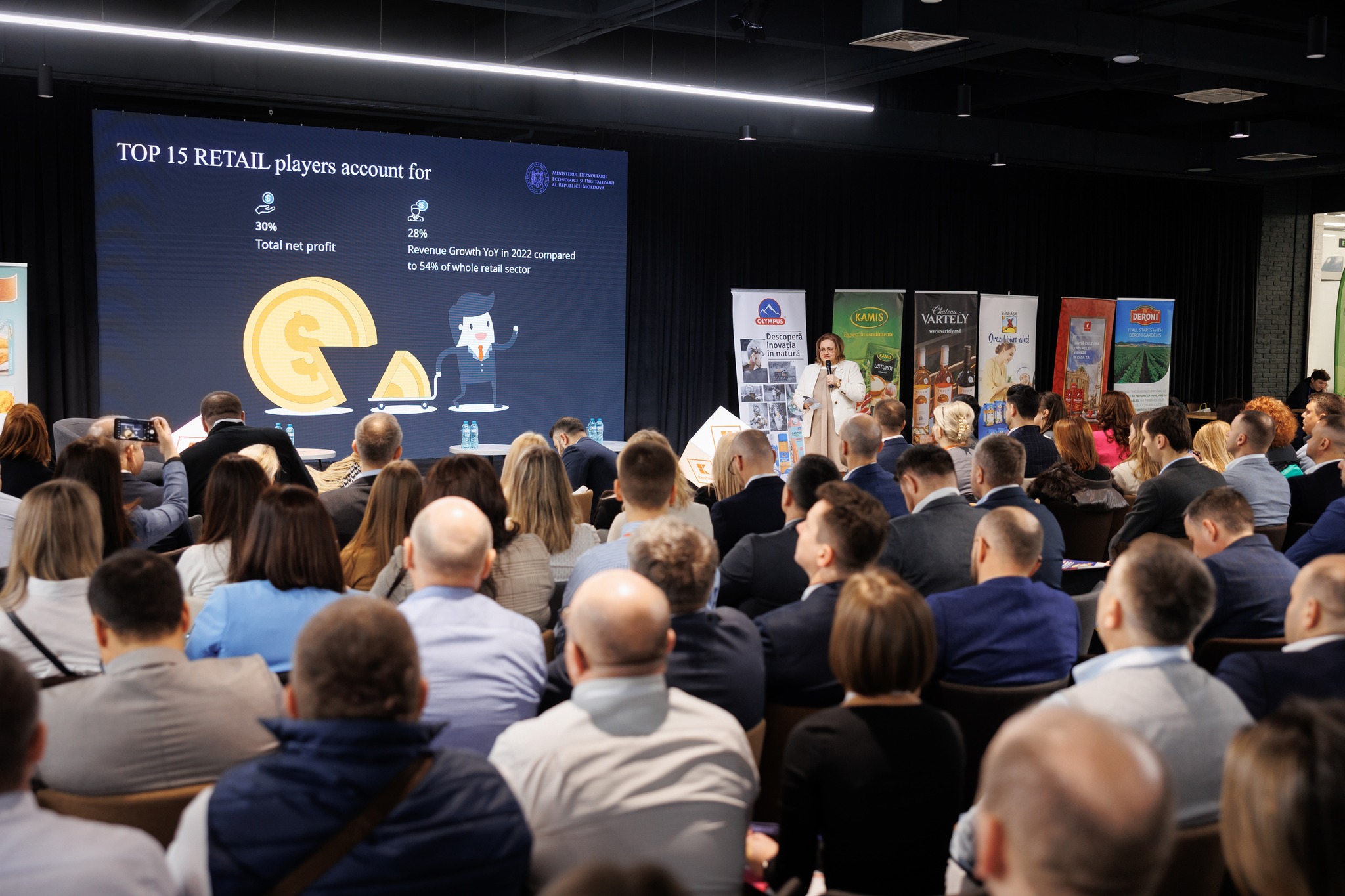 Pe 3 aprilie, am avut onoarea de a lua parte la o nouă ediție a conferinței Retail, Distribution & FMCG Market din Republica Moldova!