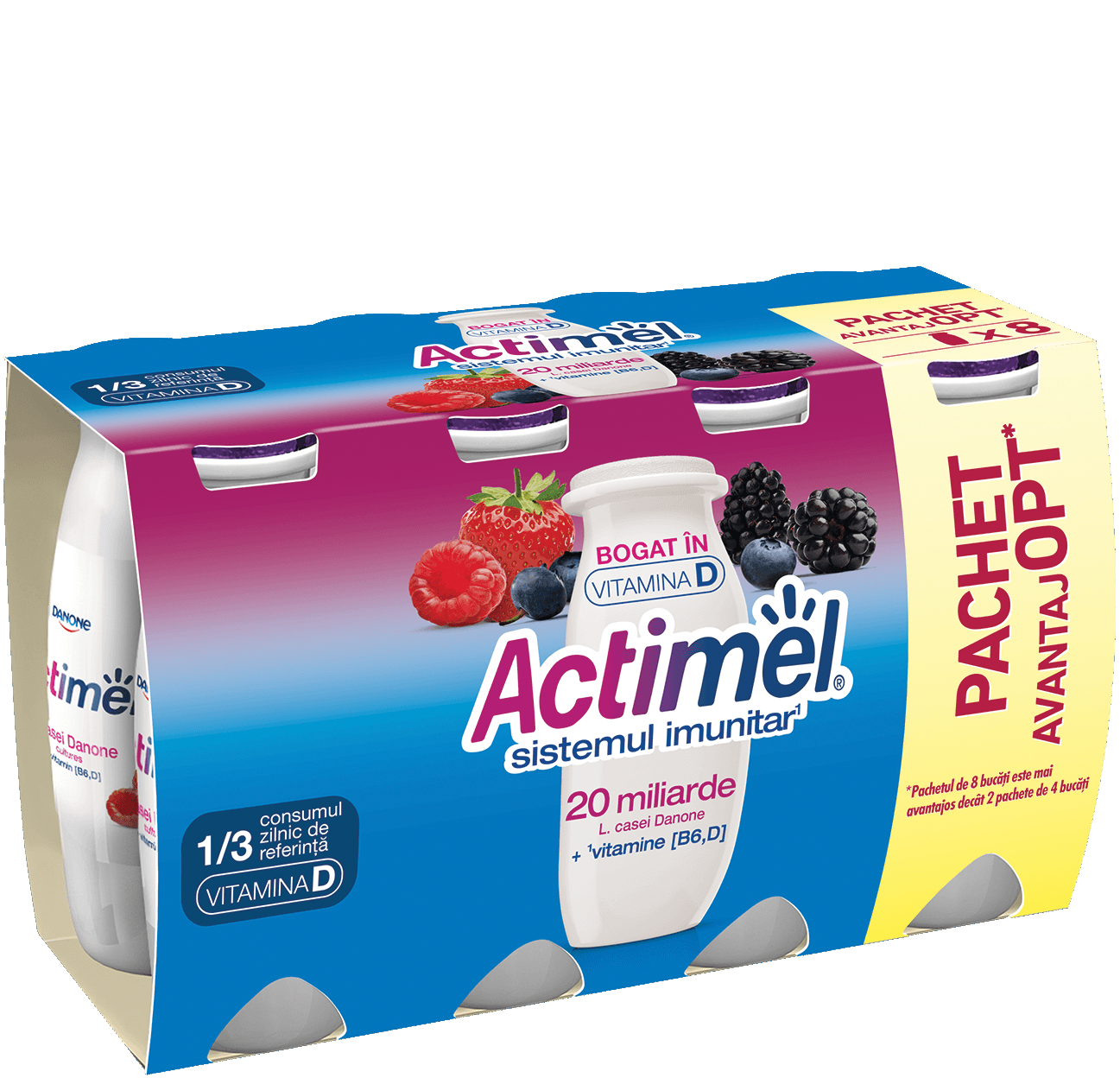 Iaurt fructe de padure 100g