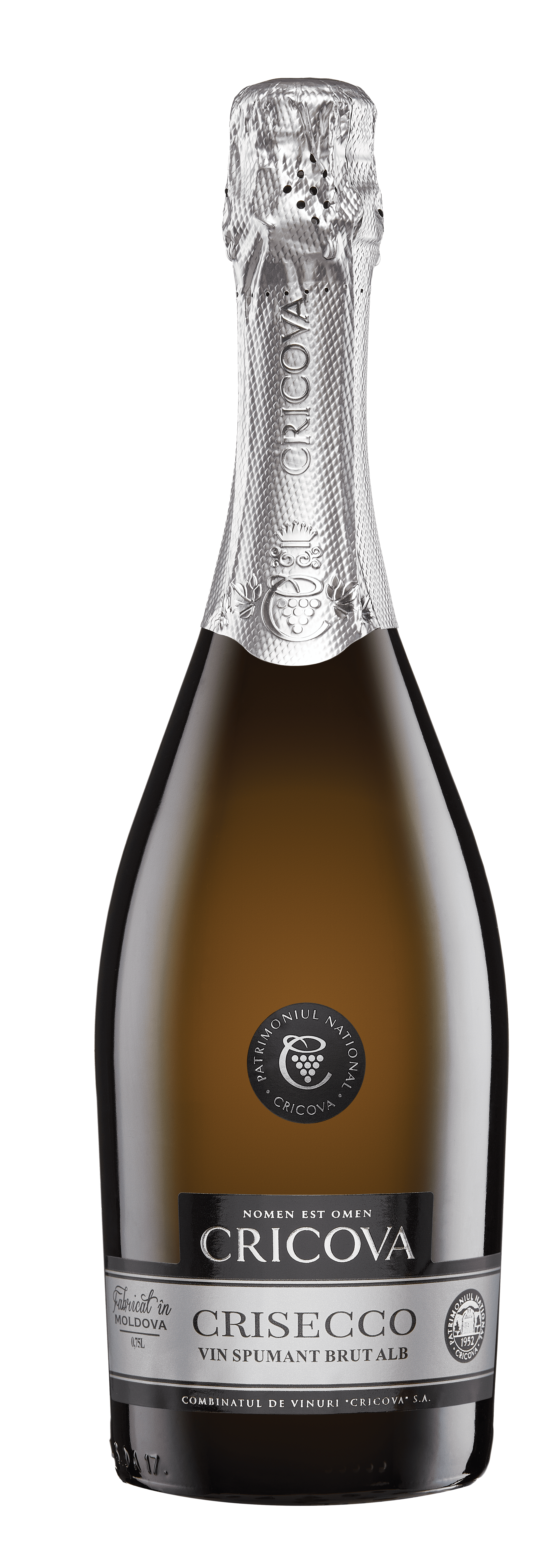 Vin spumant Crisecco alb brut  750ml