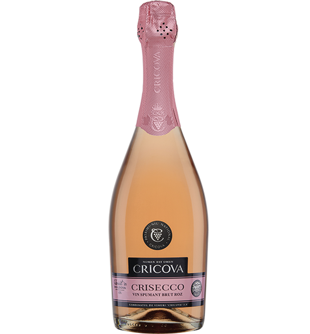 Vin spumant Crisecco roz brut 750ml
