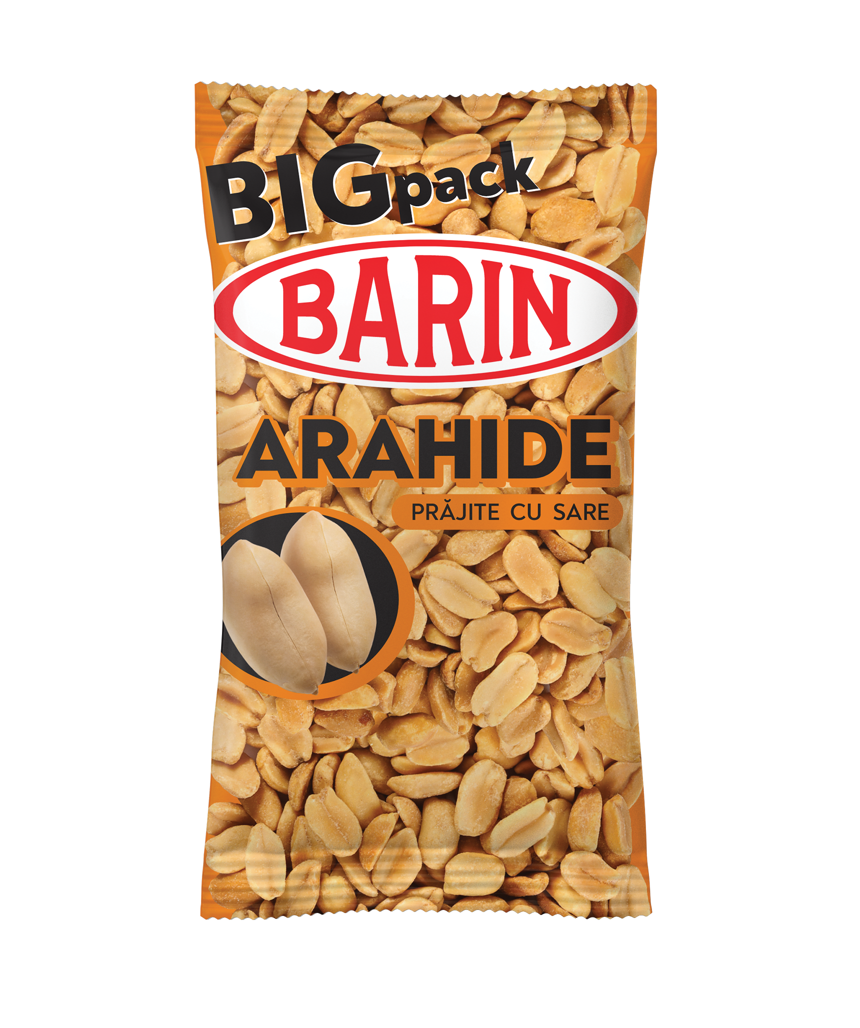 Arahide prajite cu sare 140g 