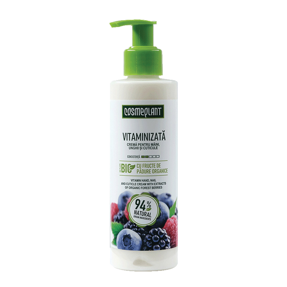 Crema p-u maini 200ml Vitaminizata Fructe de padure