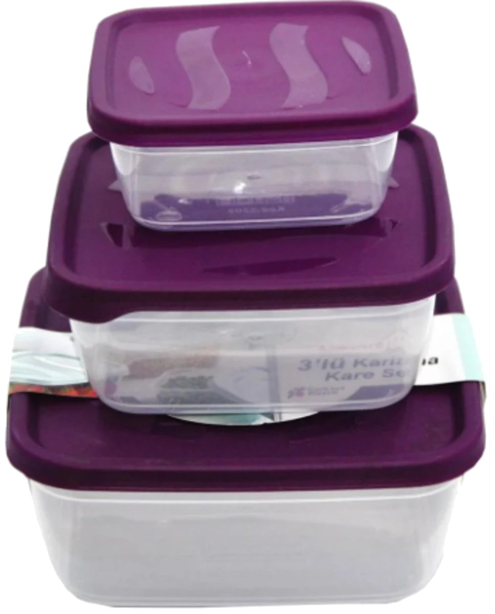 Set containere 3buc 500/1000/1600ml