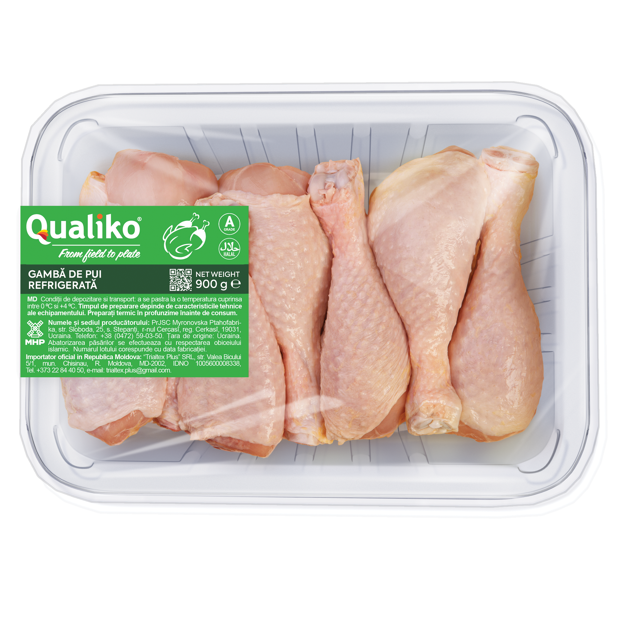 Gamba de gaina cong. 900g