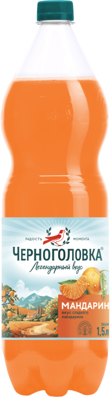 Bautura carb. Cernogolovca Mandarin 1.5L pet